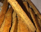 Foto del paso 2 de la receta: Palitos de queso y semillas con harina de garbanzo 👌