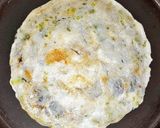 A picture of step 2 of Crispy Rawa/Semolina Dosa.