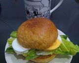 Foto langkah ke 6 dari resep Burger bun roti gandum.