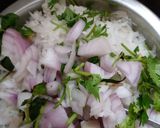 A picture of step 2 of Mooli Salad.