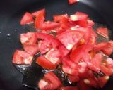 A picture of step 3 of Mix plate (chaat).