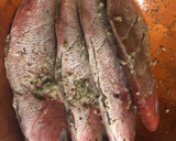 Foto del paso 1 de la receta: Pescado frito (sin harina)