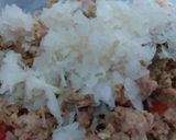 A picture of step 5 of Chinese fusion kababs platter.