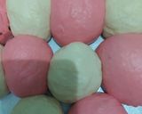 Foto langkah ke 8 dari resep Japanese Milk Bread Autolisis (merah putih).