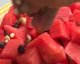 Foto del paso 5 de la receta: Postre de verano: Sandía y melón, con frutos secos