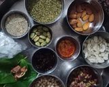 A picture of step 1 of Assorted Thandai with Thandai mix.