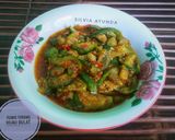 Foto langkah ke 4 dari resep Tumis Terong Hijau Bulat.