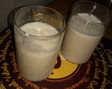 A picture of step 6 of Khajoor milkshake.