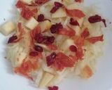Foto del paso 2 de la receta: Ensalada de repollo templado y jamón deshidratado (col)