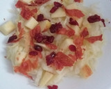 Foto del paso 2 de la receta: Ensalada de repollo templado y jamón deshidratado (col)