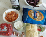 Foto del paso 1 de la receta: Corbatas con pollo en salsa de jitomate
