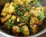 A picture of step 4 of Crispy aloo chaat.