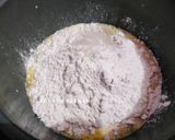 Foto langkah ke 2 dari resep No Knead Milky Bread (Roti tawar susu tanpa ulen).