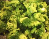 A picture of step 1 of Macaroni and Broccoli Alfredo 2023.