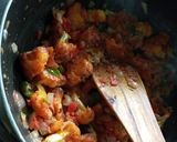 A picture of step 6 of Moms special chilli Gobhi.