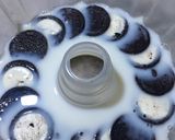 Foto langkah ke 2 dari resep Puding Oreo.