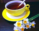 عکس مرحله 1 از دستور چای هل و گلاب و زعفران