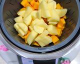 Foto del paso 5 de la receta: Crema de Calabaza con Langostinos Dorados en TM6