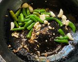 A picture of step 2 of Rajasthani Mirchi Sabji.