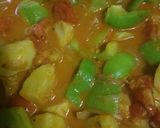 A picture of step 12 of Peanut aloo capsicum roll.