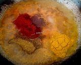 A picture of step 2 of Phulakobi beans tarkari.