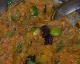 A picture of step 4 of Kasi Phal Sabzi. (Kaddu Ki Bhujiya).