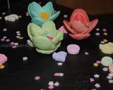 A picture of step 25 of Chocolate flowers.