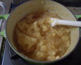 A picture of step 4 of Winter Melon and Apple Jam Marmellata.