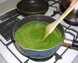 A picture of step 4 of Authentic Indian Spinach and Cheese Curry.