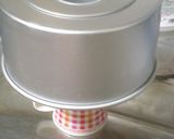 A picture of step 12 of Coffee Marble Chiffon Cake.