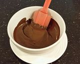 A picture of step 6 of Chocolate Cheesecake.