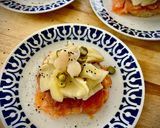Foto del paso 4 de la receta: Timbal de quinoa, salmón y patatas