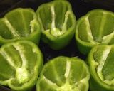 A picture of step 2 of Nikki's Stuffed Green Peppers