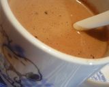 A picture of step 4 of Cocoa Coffee Caramel Latte.