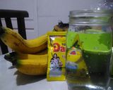 Foto langkah ke 1 dari resep Smoothie Pisang Tanpa Es.