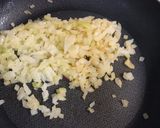 A picture of step 2 of The Best Japanese-Style Hamburger Patties with Mushroom Sauce.