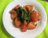 A picture of step 1 of Tomato Sauce Chilled Somen Noodles.