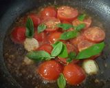 Pas rețetă Tortellini cu brânză și roșii cherry, în sos alb 1 fotografie