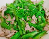 Hình bước làm 4 của món Thịt bò xào đậu rồng