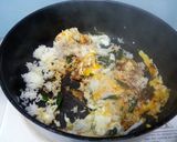 A picture of step 3 of Fried Rice With Eggs And Curry Leaves.