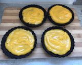 A picture of step 11 of Chocolate and Granadilla Tart #sweettooth.