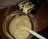 A picture of step 4 of Pineapple sorbet cake#4weekschallenge.