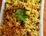 वेजिटेबल बिरयानी (vegetable biryani recipe in Hindi) रेसिपी चरण 12 फोटो