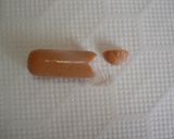A picture of step 1 of Charaben: Wiener Sausage Carp Streamers.