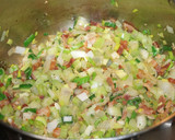 A picture of step 2 of JON’S  CLAM CHOWDER.