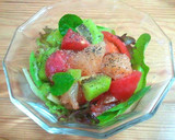 A picture of step 4 of Grapefruit Salad With Balsamic Vinegar.
