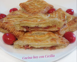 Foto del paso 4 de la receta: Hojaldres rellenos con jamón serrano y queso brie