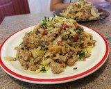 Foto del paso 7 de la receta: Espagueti con carne picada en la misma sartén