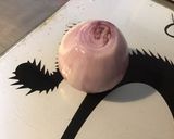 Une image de l'étape 3 de Salade bicolore de chou rouge,oignon de roscoff et scarole.