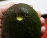 A picture of step 1 of Avocado ripening tips.